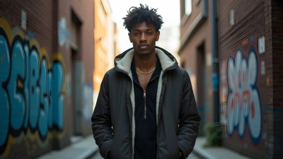 Stylish Individual Wearing Casual Jacket Outdoors