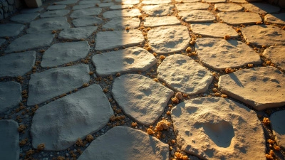 Textured Gray And Yellow Stone Surface