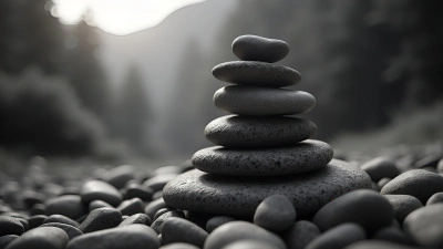 Textured Natural Rocks Pile Outdoors