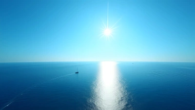 Tranquil Blue Ocean Under Clear Sky