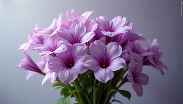 Vibrant Bouquet of Fresh Purple Flowers