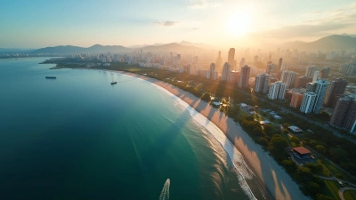 Vibrant Cityscape with Waterfront View