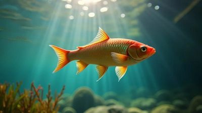 Vibrant Fish Swimming in Clear Sunlit Water
