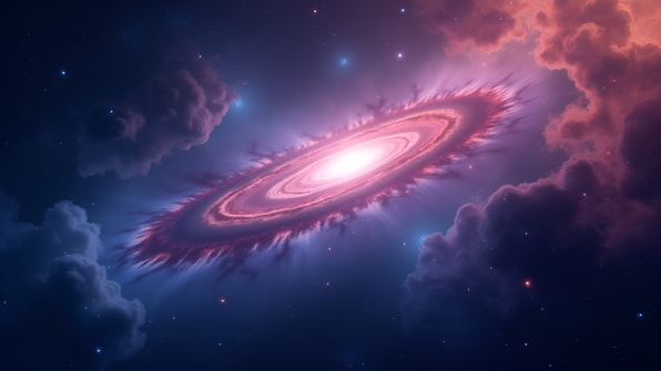 Vibrant galaxy wallpaper showcasing swirling stars and colorful nebulae in a cosmic atmosphere