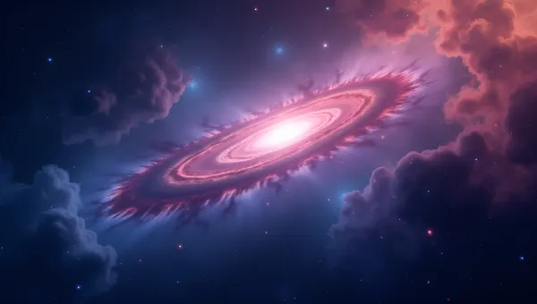 Vibrant Galaxy Wallpaper With Colorful Nebulae