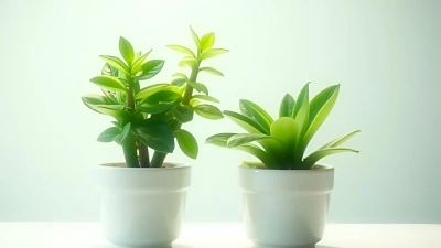 Vibrant Green Houseplants With Varied Leaves