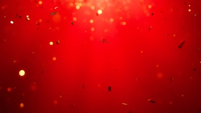 Vibrant Red Background With Smooth Gradients