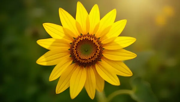 Vibrant Sunflower Close-Up With Sharp Petals