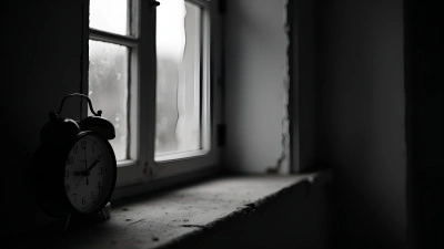 Vintage Clock On Windowsill In Soft Light