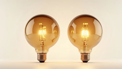 Vintage-Style Light Bulbs With Brown Glass