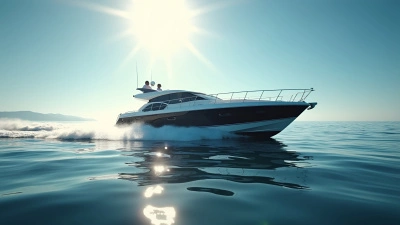 White And Black Boat Gliding On Calm Sea