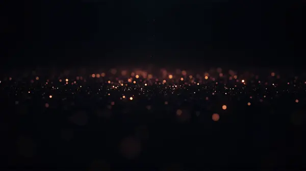 Abstract Light Dots On Dark Background
