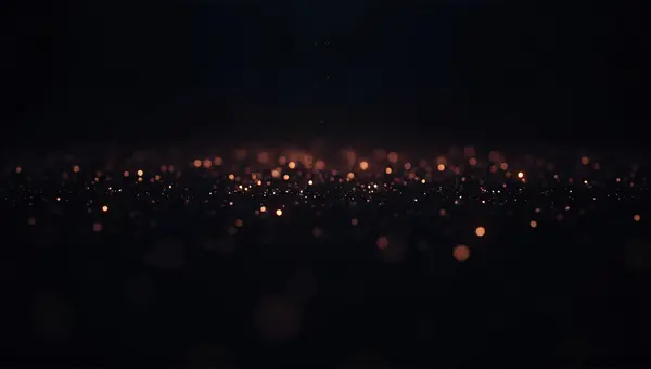 Abstract Light Dots On Dark Background