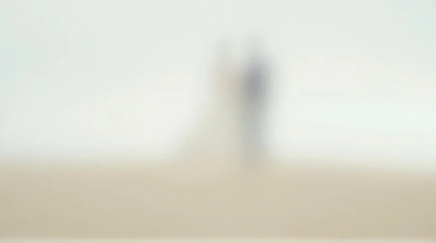 Bride And Groom Romantic Moment On Soft Terrain