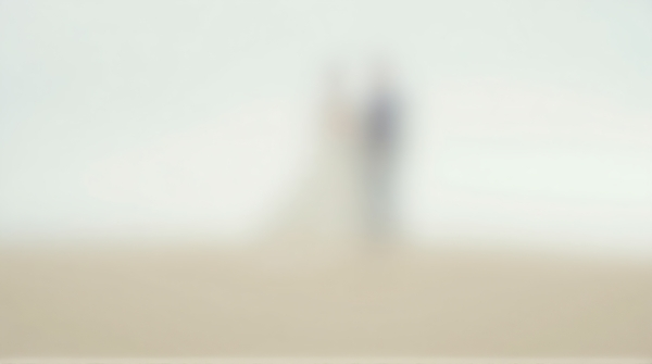 Bride And Groom Romantic Moment On Soft Terrain