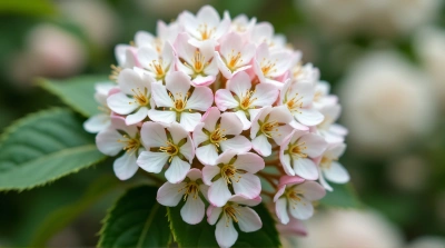 Cherry Blossom Close-Up With Soft White Flowers