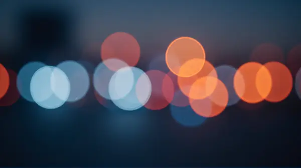 Circular Highlights Overlapping Layered Pattern