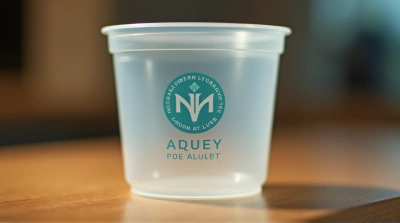 Clear Single-Use Container On Wooden Surface