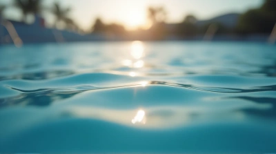Close-Up Liquid Texture With Shallow Depth