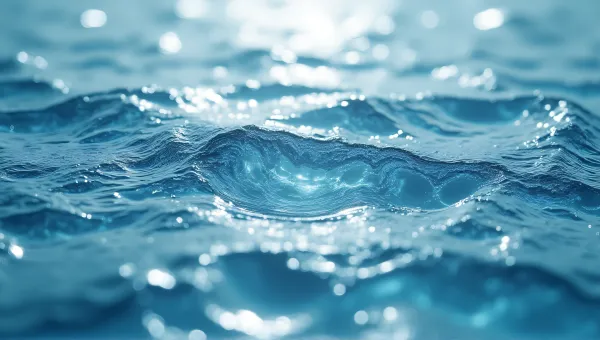 Close-Up Liquid Textures And Light Patterns