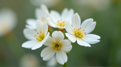 Delicate Bloom Close-Up with Soft Lighting