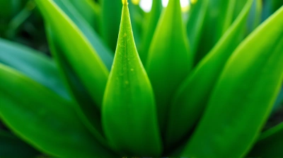 Dense Vibrant Foliage Close-Up Texture