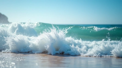 Dynamic Coastal Water Currents With Splashes