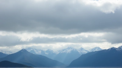 Expansive High Peaks Beneath Moody Gray Skies