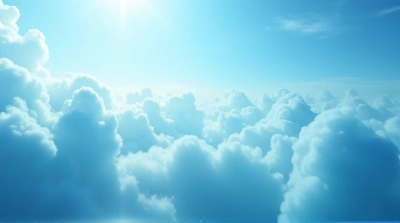 Expansive Sky With Soft Vapor Formations