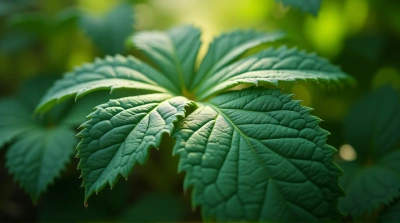 Foliage Textures Close-Up Patterns And Contours