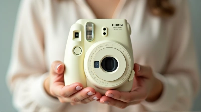 Fujifilm Instant Camera Handheld Close-Up