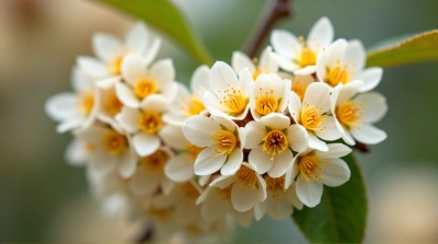 Golden Blossoms Miniature Look Through Tilt-Shift