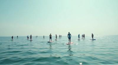 Group Balancing on Boards Over Rippling Water