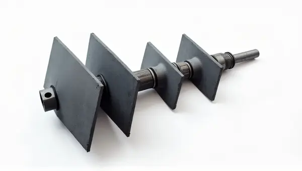 Interlocking Steel And Slate Mechanical Parts