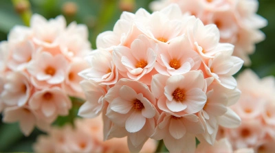 Ivory Blossoms Cluster With Soft Natural Lighting