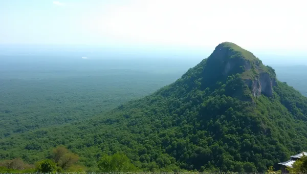 Lush Hillside Panorama Under Clear Blue Sky