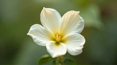 Macro Pale Blossom Detailed Vein Patterns