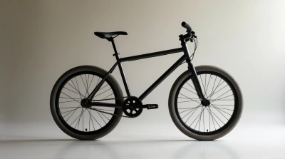 Monochrome BMX Bike Matte Charcoal Frame