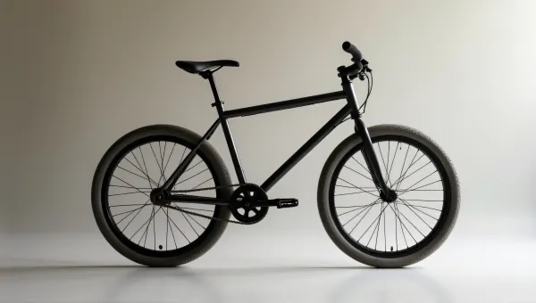 Monochrome BMX Bike Matte Charcoal Frame