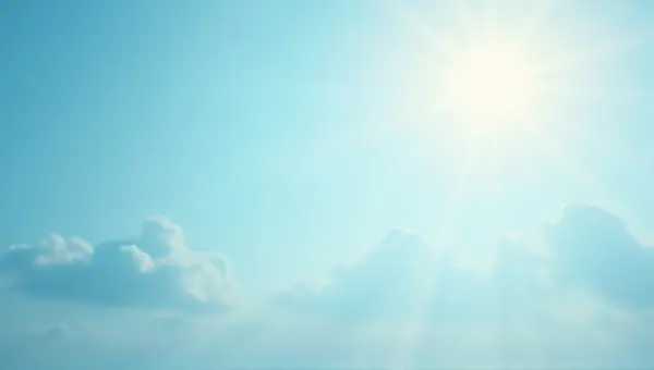 Overhead Atmosphere Gradient Soft Sunlight Sky