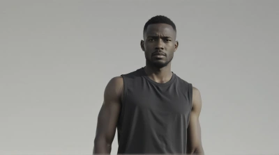 Person In Sleeveless Shirt With Natural Light