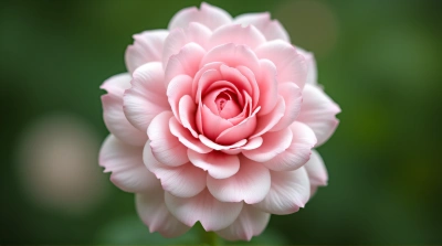 Pink White Flower Texture Macro Detail
