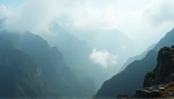 Rugged Highlands Under Soft Cloudy Light