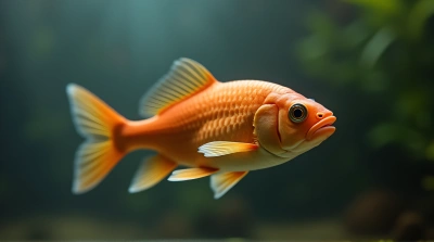 Russet Fish Close-Up Texture Detail