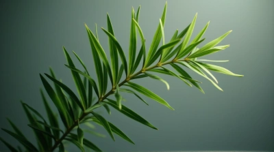 Slender Leaf Cluster Under Soft Diffused Light