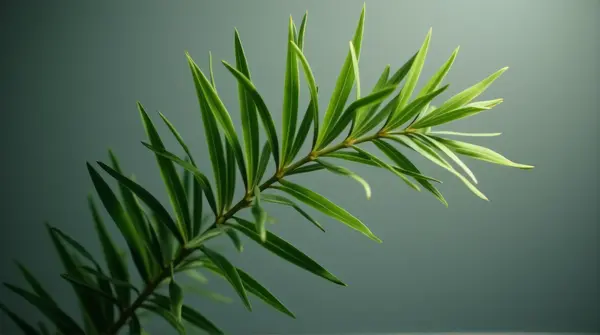 Slender Leaf Cluster Under Soft Diffused Light