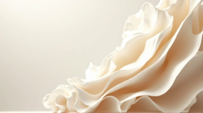Swirling Brown And White Textured Layers