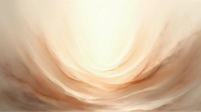 Swirling Pale Sepia Tones With Dynamic Shapes