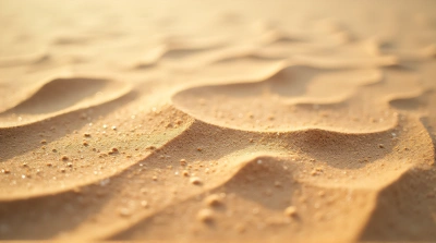 Textured Brown Sand Surface With Granular Patterns