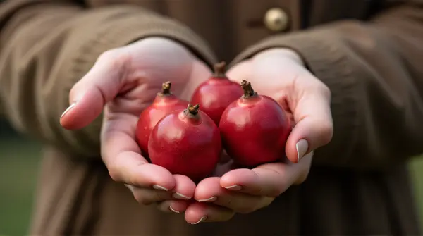 Three Red Apples In Gentle Light